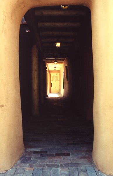 Adobe framed door